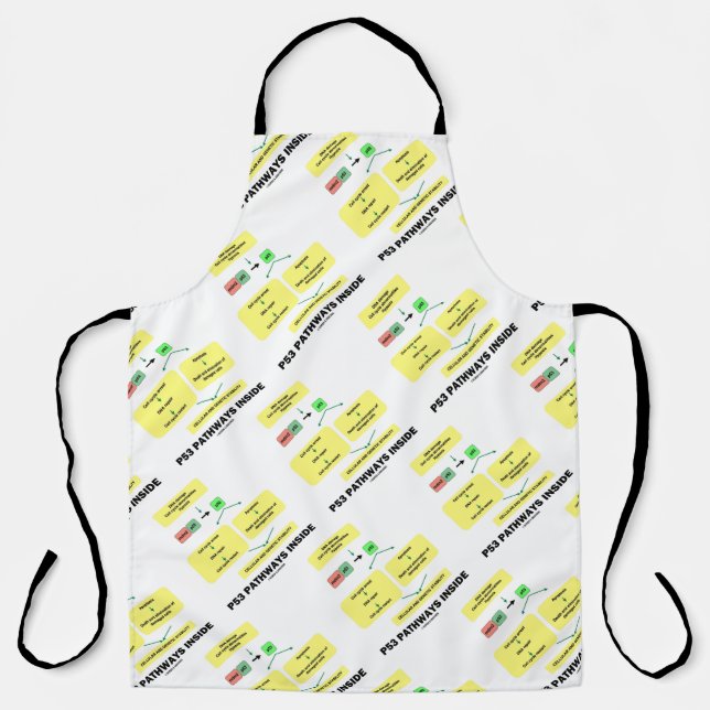 p53 Pathways Inside Cell Molecular Biology Apron (Front)