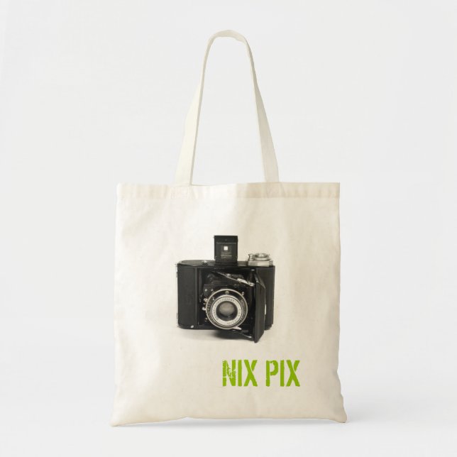 P60682 A, NIX PIX TOTE BAG (Front)