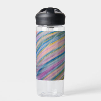 P6 Unique Colorful Abstract Art Water Bottle