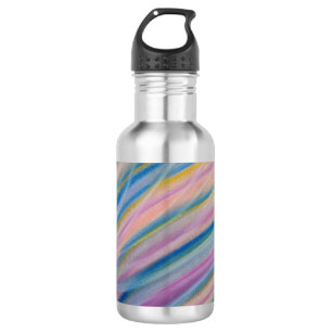 P6 Unique Colourful Abstract Art 532 Ml Water Bottle