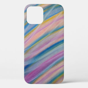 P6 Unique Colourful Abstract Art iPhone 12 Pro Case