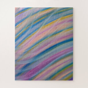 P6 Unique Colourful Abstract Art Jigsaw Puzzle