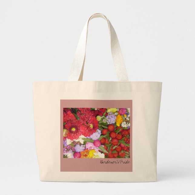 P8110077, Gardener's Pride Large Tote Bag (Front)