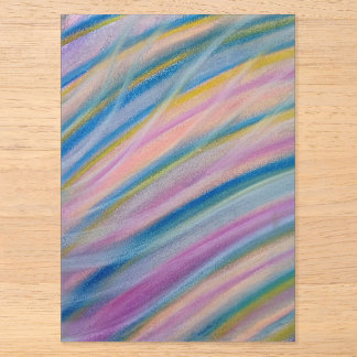P8 Unique Colourful Abstract Art Acrylic Invitations