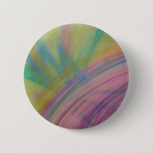 P9 Unique Colourful Abstract Art 6 Cm Round Badge