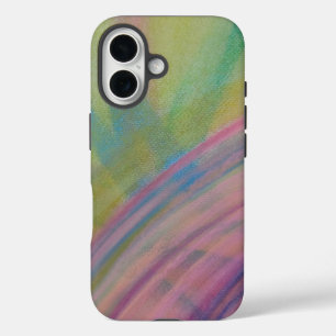P9 Unique Colourful Abstract Art iPhone 16 Case