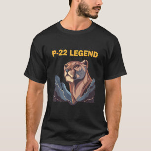 P-22 Mountain Lion Silver Lake P22_1 T-Shirt