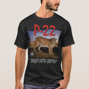 P-22 Straight Outta Griffith (For Dark Backgrounds T-Shirt