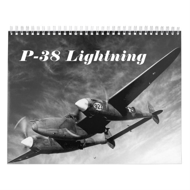 P-38 Lightning Calendar (Cover)