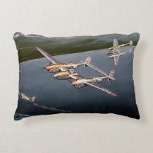 P-38 Lightning in Flight