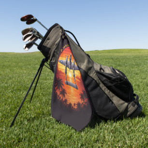 P-38 Lightning in the Pacific Golf Towel