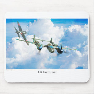 P-38 Lightning Mouse Mat