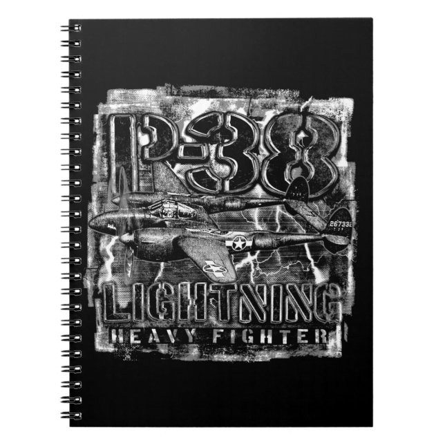 P-38 Lightning Notebook (Front)