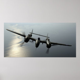 P-38 Lightning Poster