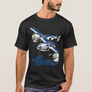 P 38 Lightning WWII Fighter Aeroplane T Shirt