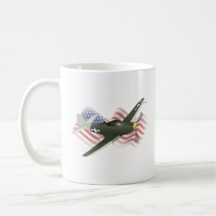P-39 Airacobra WW2 Aeroplane Coffee Mug