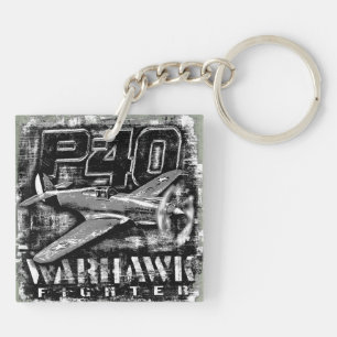 P-40 Warhawk Key Ring
