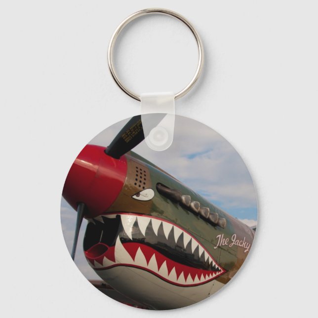 P-40 Warhawk Key Ring (Front)