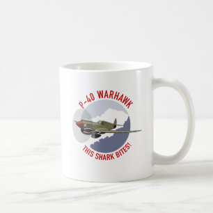 P-40 Warhawk Shark Mouth Coffee Mug