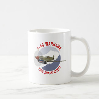 P-40 Warhawk Shark Mouth Coffee Mug
