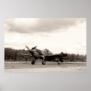 P-40C Tomahawk Poster