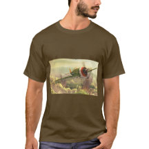 P-47 aeroplane T-shirt