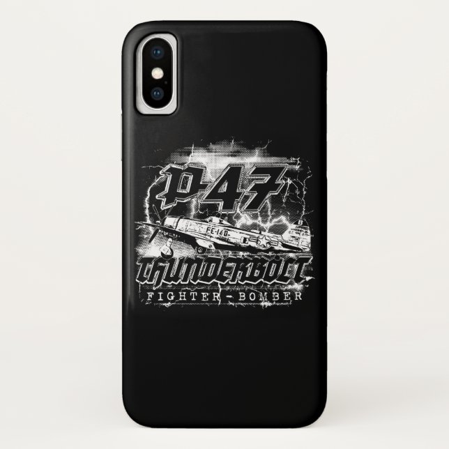 P-47 Thunderbolt Case-Mate iPhone Case (Back)