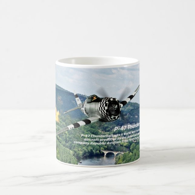 P-47 Thunderbolt Coffee Mug (Center)