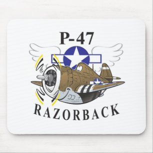 p-47 thunderbolt mouse mat
