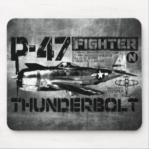 P-47 Thunderbolt Mouse Mat