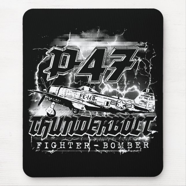 P-47 Thunderbolt Mouse Mat (Front)