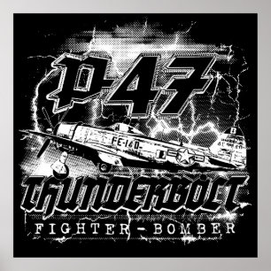 P-47 Thunderbolt Poster