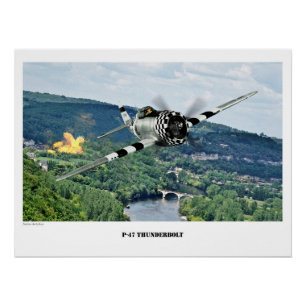 P-47 Thunderbolt Poster
