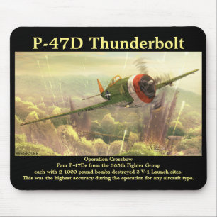 P-47D Thunderbolt Mouse Mat