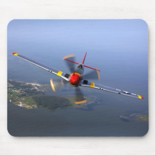 P-51 Mustang Fighter Aircraft Mouse Mat