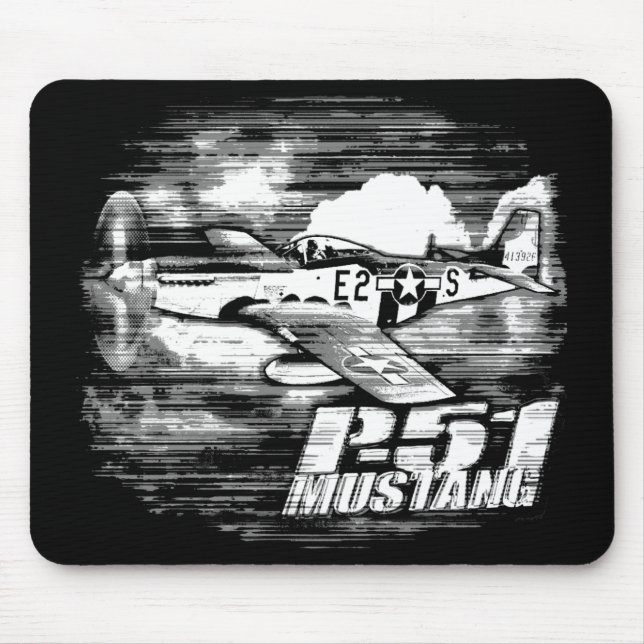 P-51 Mustang Mouse Mat (Front)
