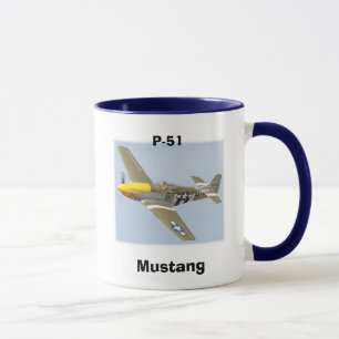p-51-mustang mug