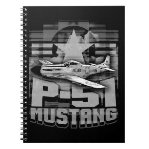 P-51 Mustang Notebook