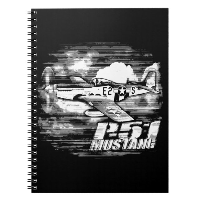 P-51 Mustang Notebook (Front)