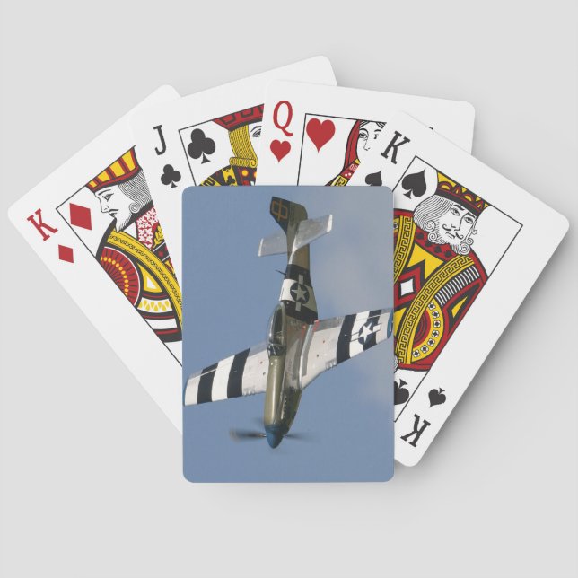 P-51 MUSTANG PLAYING CARDS (Back)