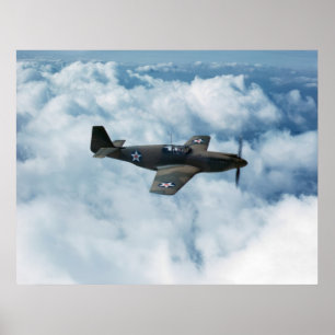 P-51 Mustang Poster