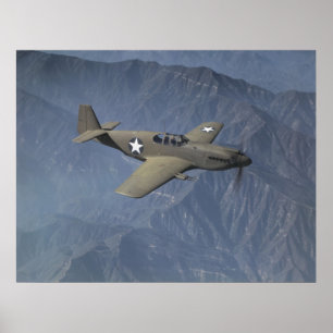 P-51 Mustang Poster