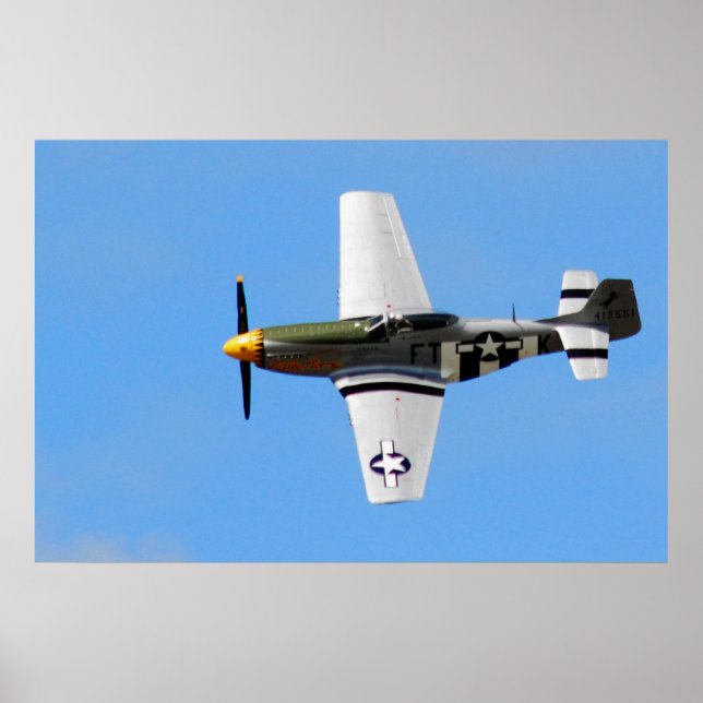 P-51 MUSTANG POSTER (Front)
