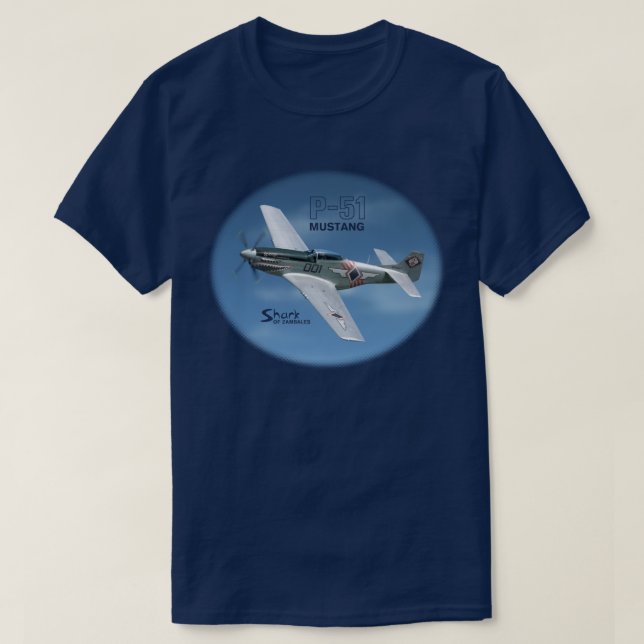 P-51 Mustang T-Shirt (Design Front)