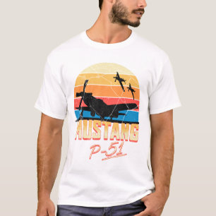 P-51 Mustang Warbird - Pilot Gifts T-Shirt