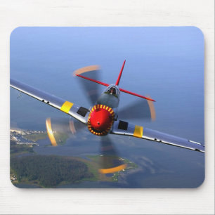 P-51 Mustang WWII American Fighter Plane Mouse Mat
