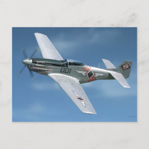 P-51 "Shark of Zambales" Postcard
