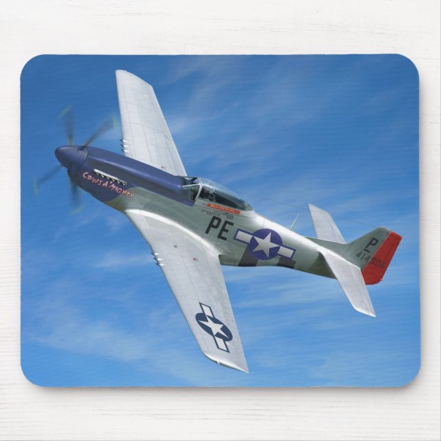 P-51D "Cripes A' Mighty" Mouse Mat (Front)