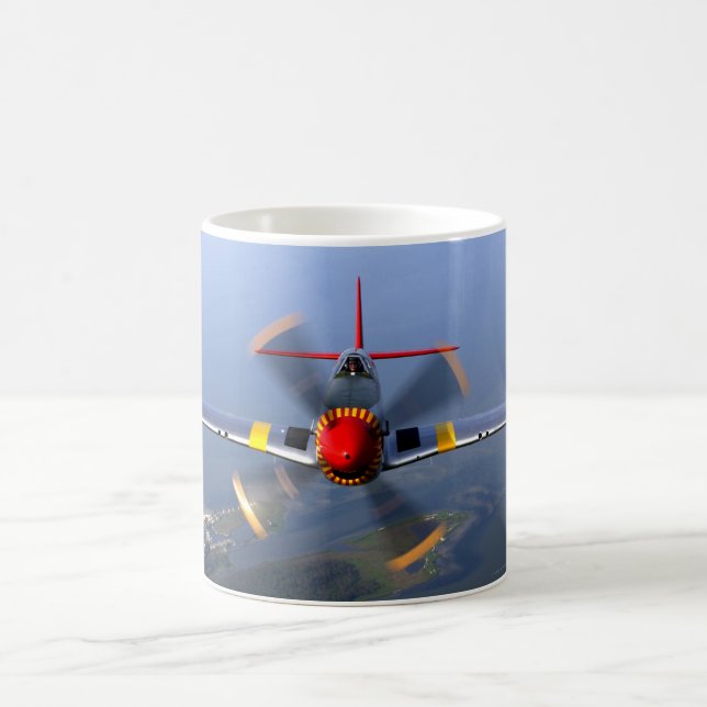 P-51D MUSTANG COFFEE MUG (Center)