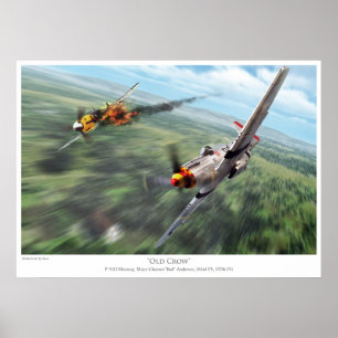 P-51D Mustang Poster